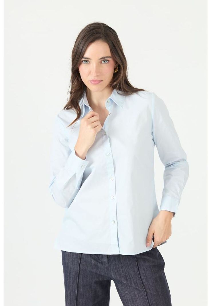 Blusa celeste PRIVILEGE 2171-3