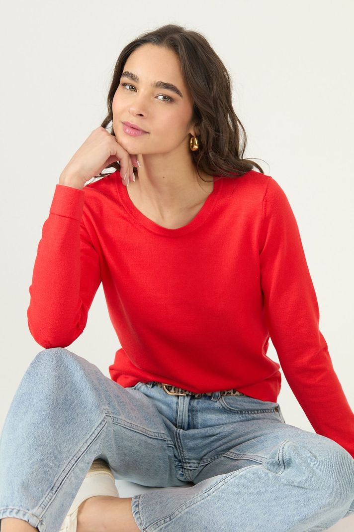 Sweater Rojo Cod 7900405