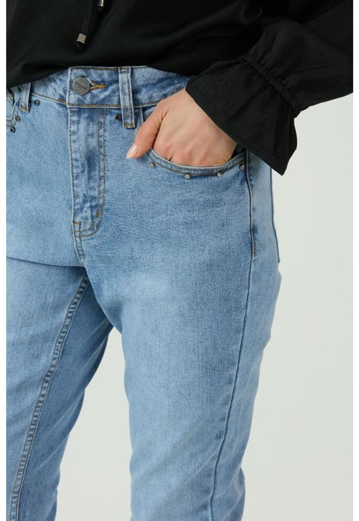 Jeans skinny celeste PRIVILEGE-3