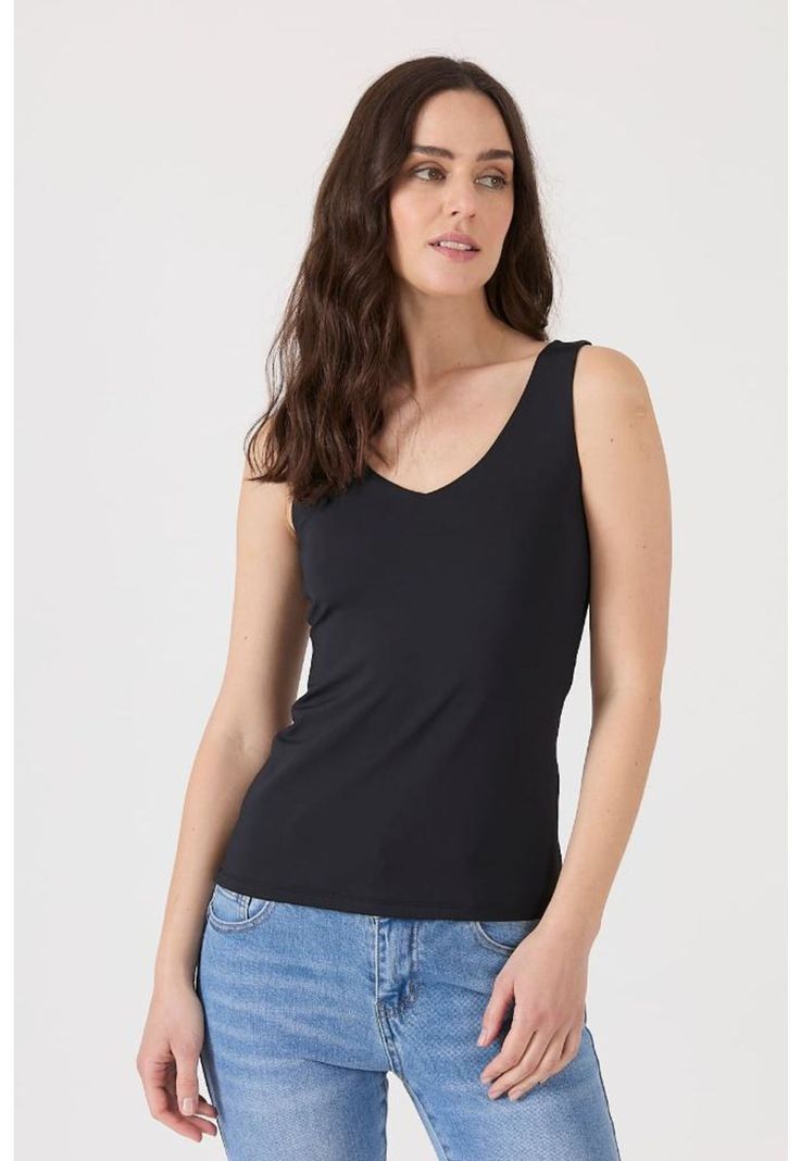 Polera poliamida negra PRIVILEGE 1582-2