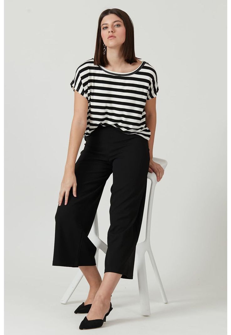 Pantalon wide leg negro-0