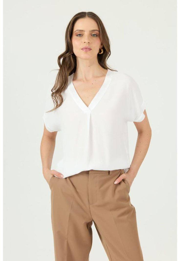 Blusa blanca PRIVILEGE 1533-1