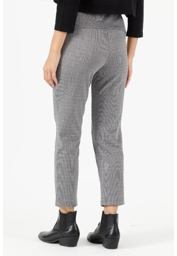 Leggings slim fit gris estampada PRIVILEGE 336-2