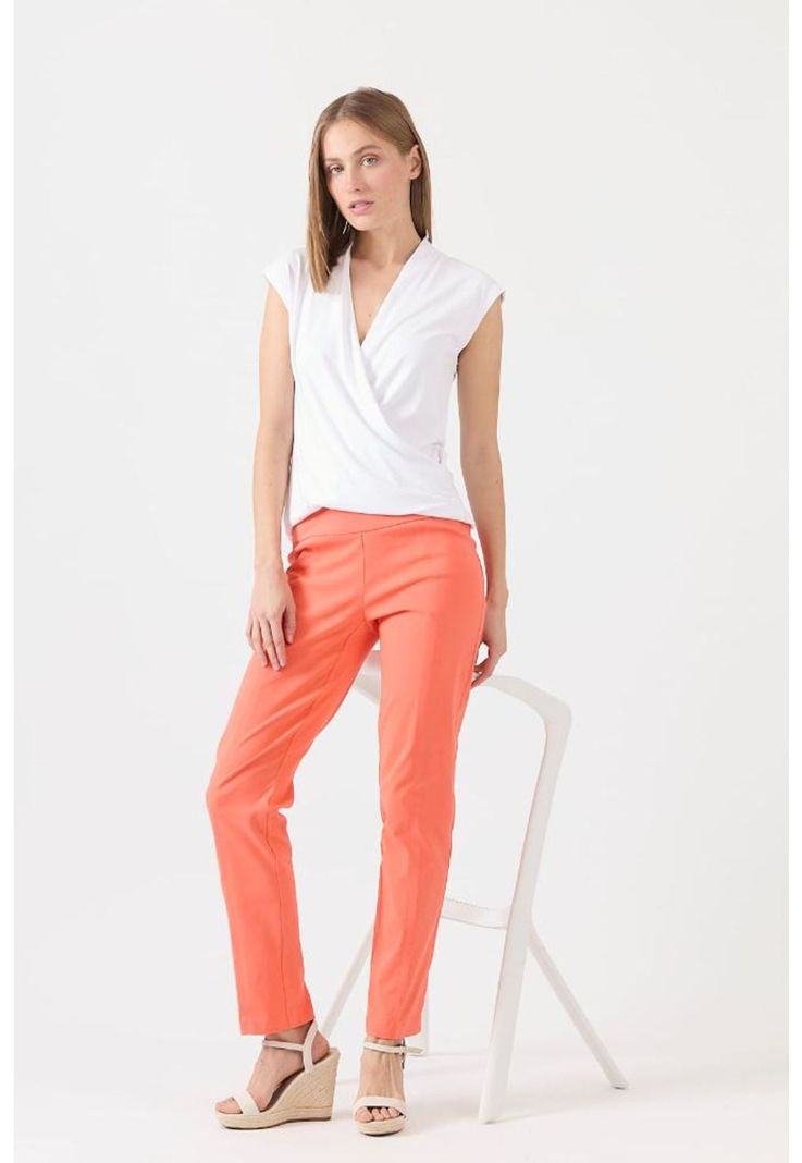 Leggings coral PRIVILEGE 1275-0