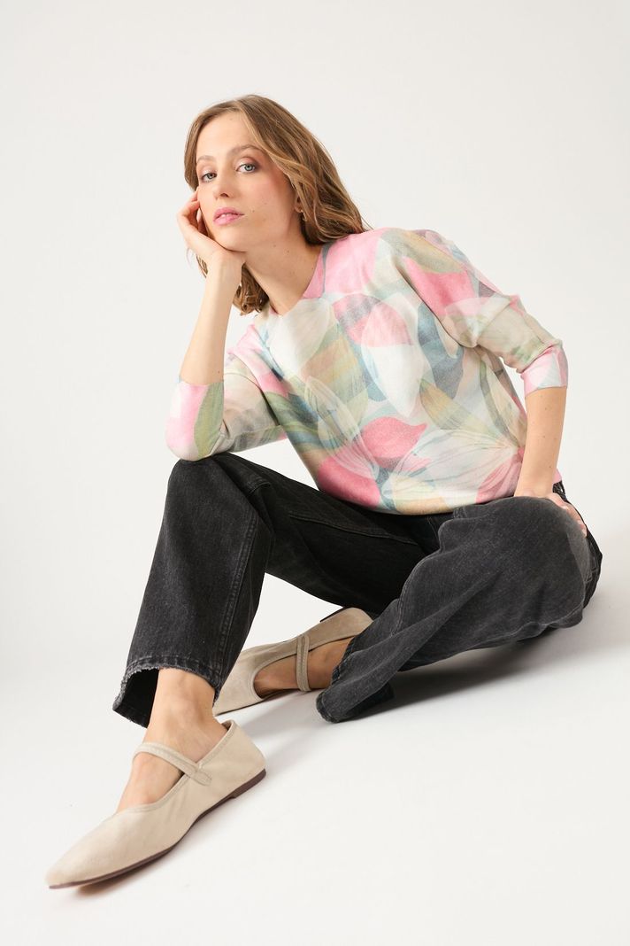 Sweater Estamplado Multicolor Cod 5414306