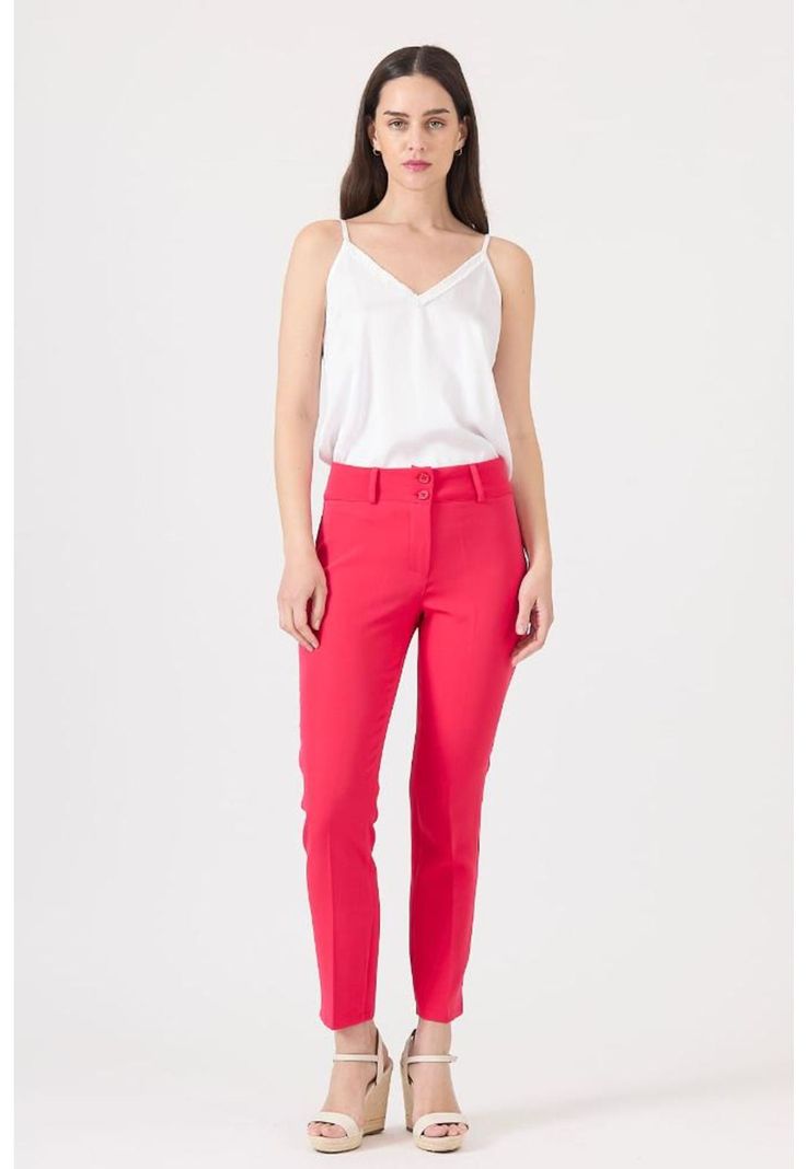 Pantalon tubo rojo PRIVILEGE 1330-0