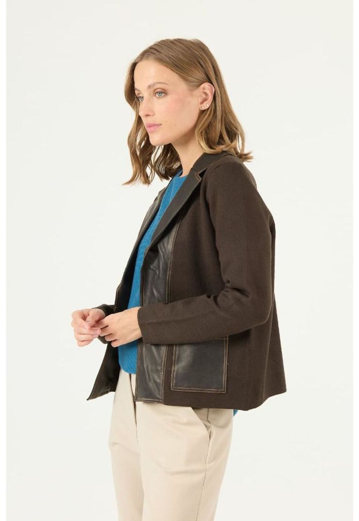 Chaqueta cafe moro PRIVILEGE 2119-3
