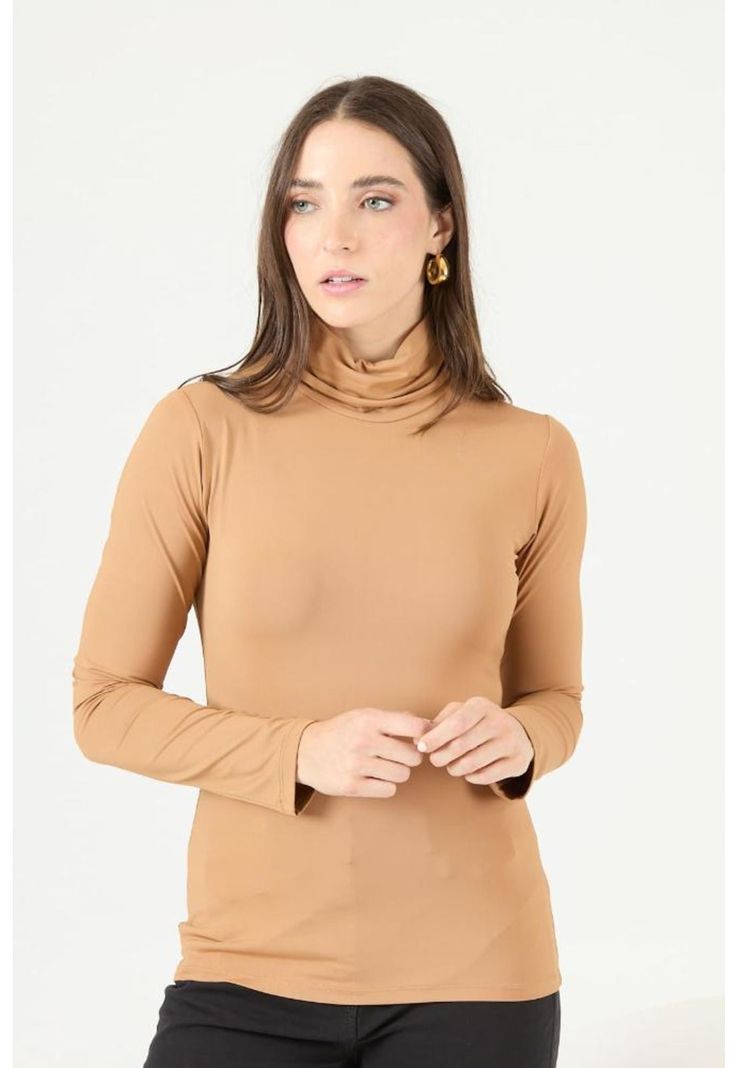 Polera caramelo PRIVILEGE 2319-1