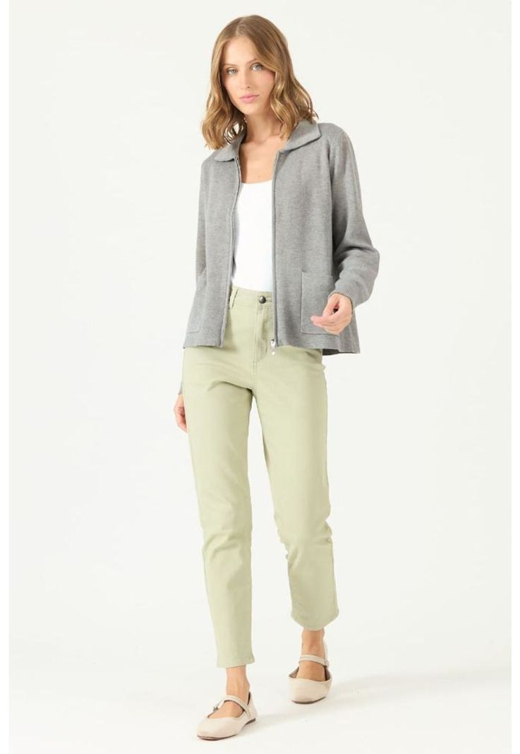Cardigan gris PRIVILEGE 2206-0