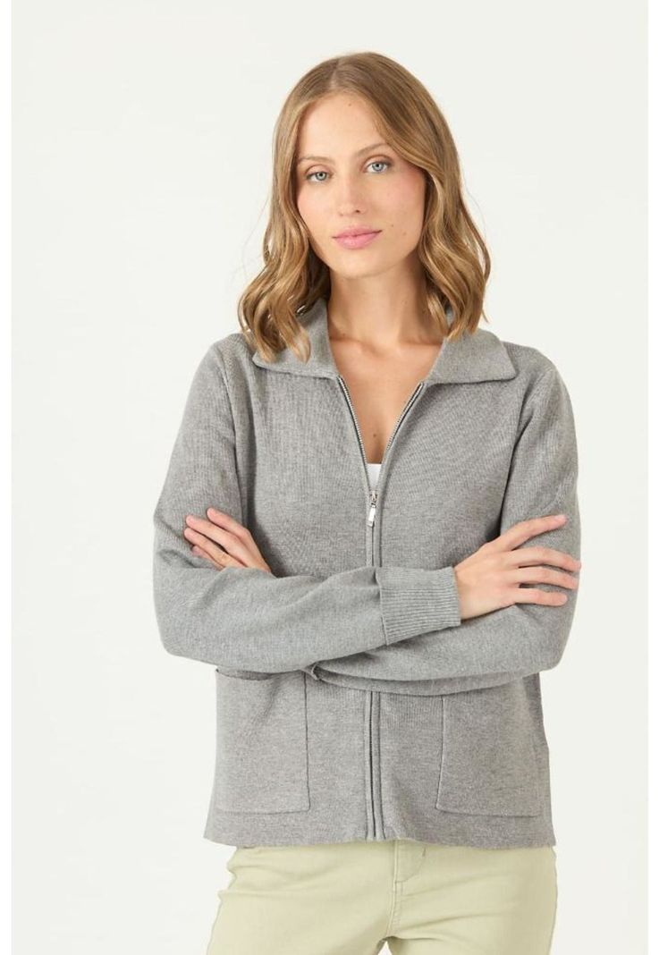 Cardigan gris PRIVILEGE 2206-2