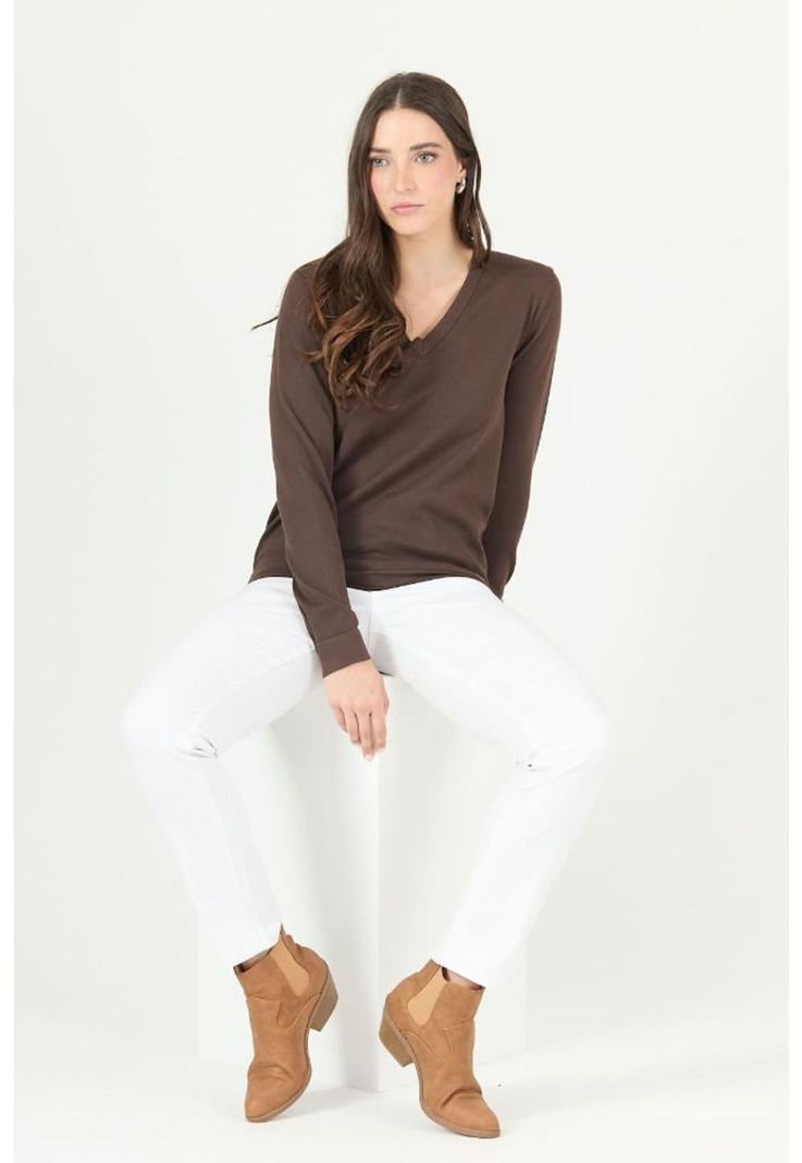 Sweater cafe moro PRIVILEGE 2457-0