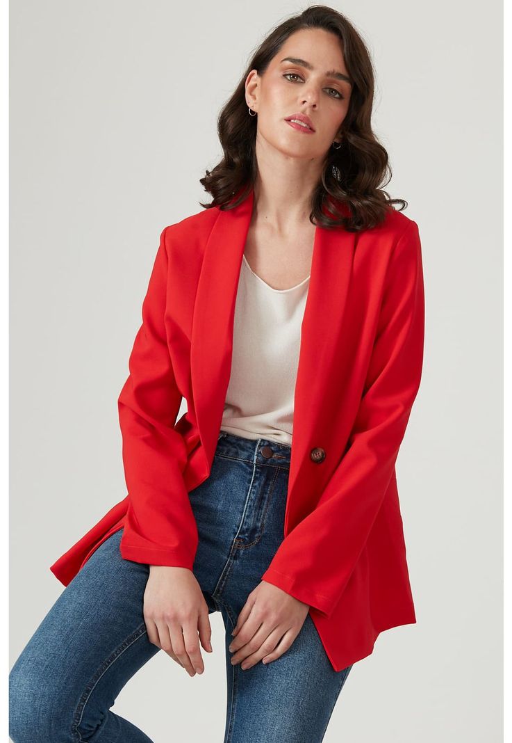 Blazer rojo-0