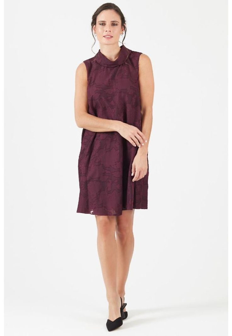 Vestido morado-0