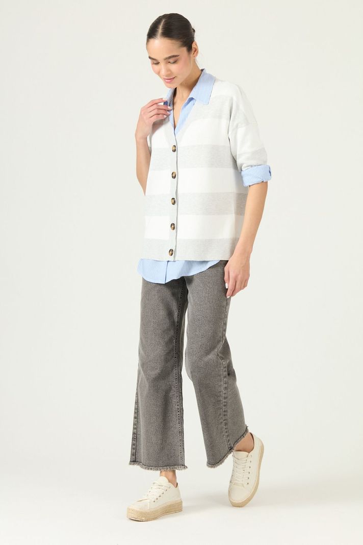 Cardigan Gris Cod 5405955