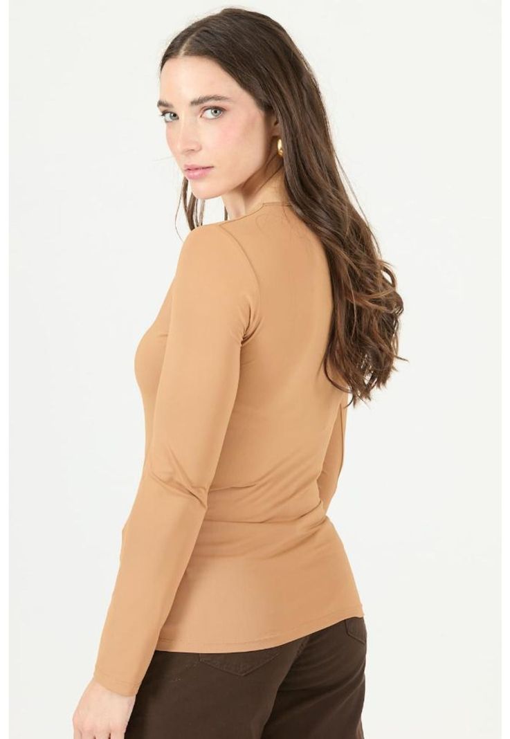 Polera caramelo PRIVILEGE 2309-3