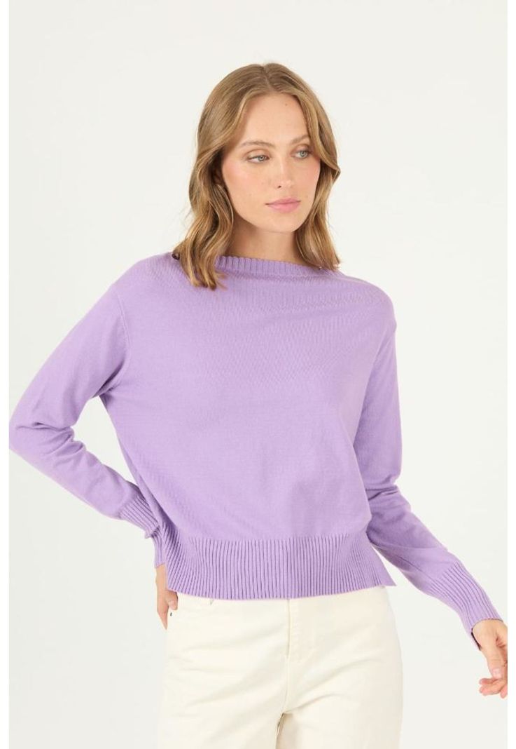 Sweater lila PRIVILEGE 2435-2