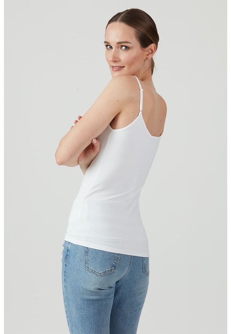 Polera poliamida blanca-1