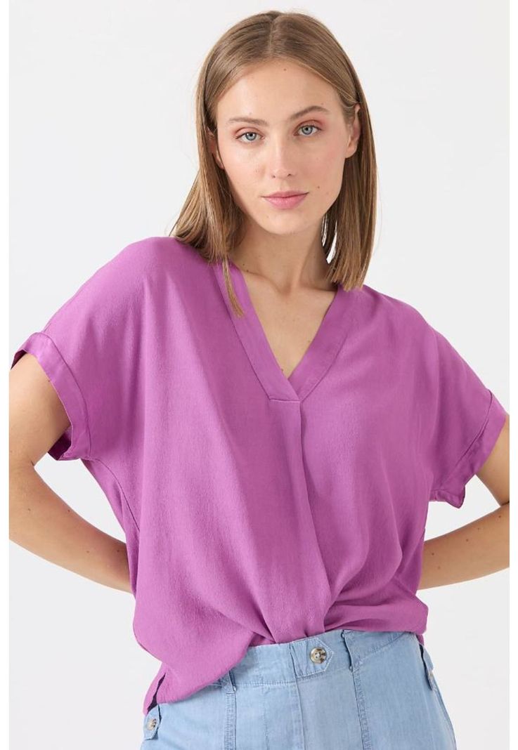 Blusa morada PRIVILEGE 1535-1