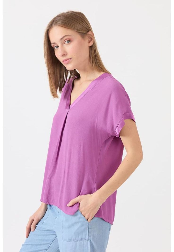 Blusa morada PRIVILEGE 1535-2