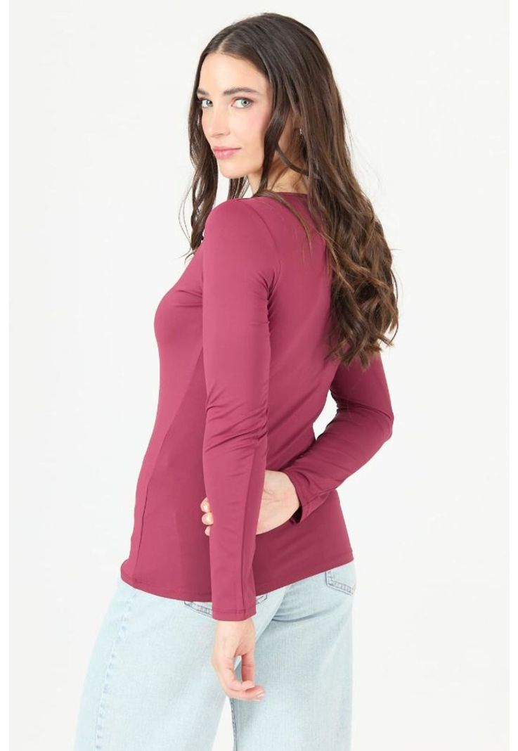 Polera burdeo PRIVILEGE 2313-3