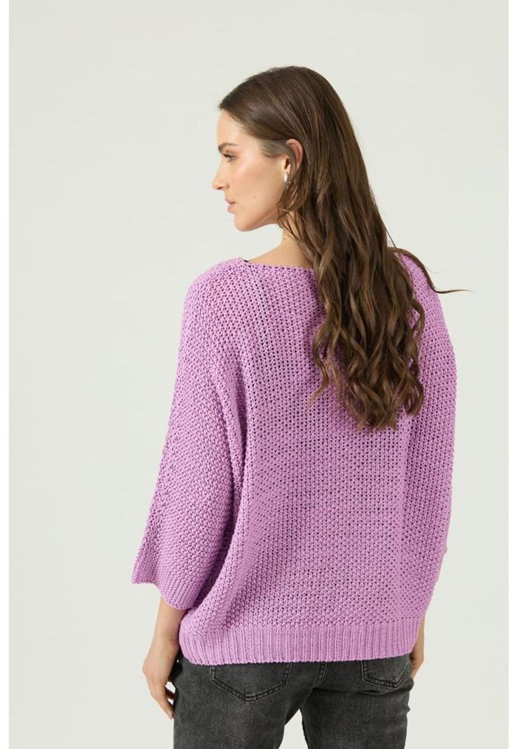 Sweater lila manga larga PRIVILEGE-3