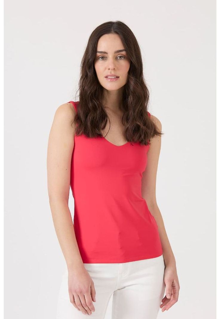 Polera poliamida roja PRIVILEGE 1580-0