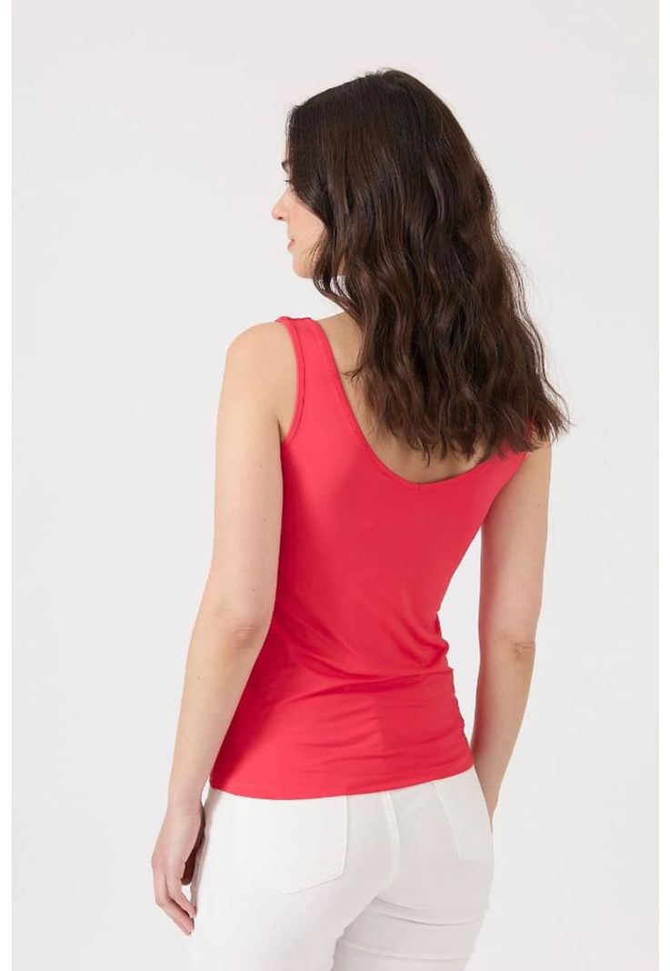 Polera poliamida roja PRIVILEGE 1580-3
