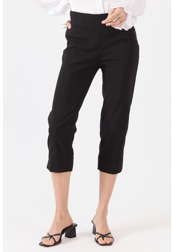 Pantalon regular negro PRIVILEGE 1418-1