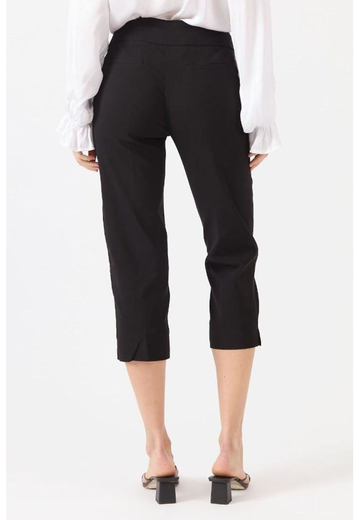 Pantalon regular negro PRIVILEGE 1418-3