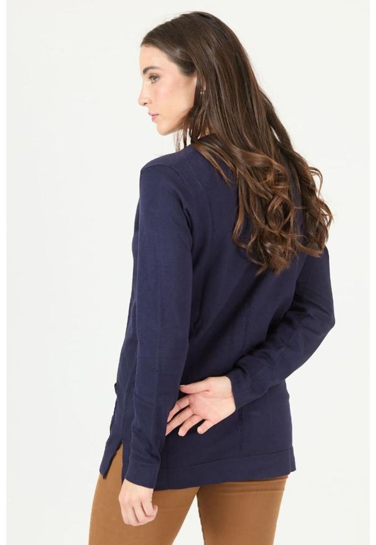 Cardigan azul marino PRIVILEGE 2460-2