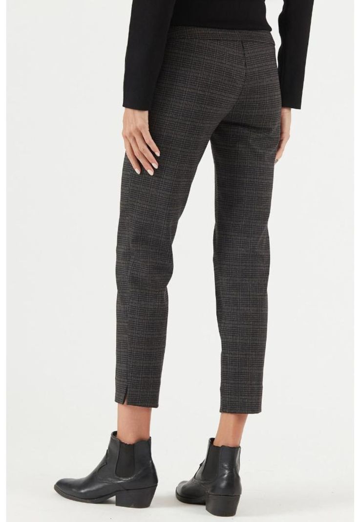 Leggings slim fit cafe estampada PRIVILEGE 337-2