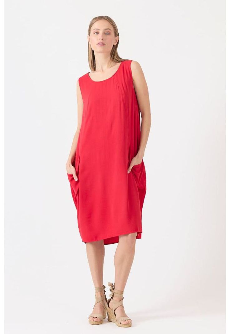 Vestido rojo PRIVILEGE 1152-0
