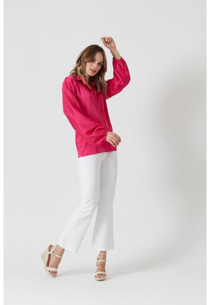 Blusa frambuesa PRIVILEGE 853-0