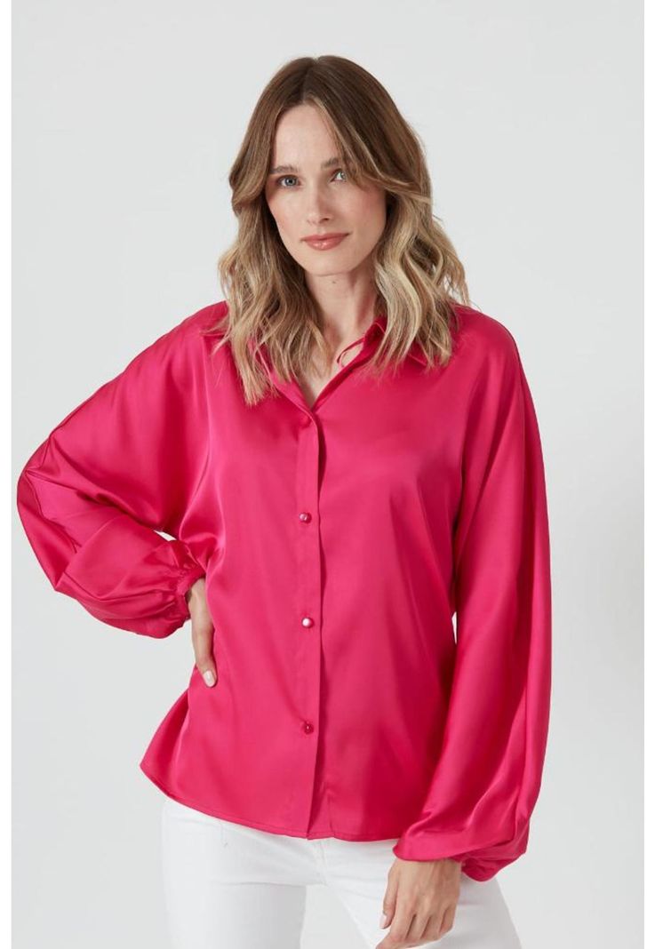 Blusa frambuesa PRIVILEGE 853-1