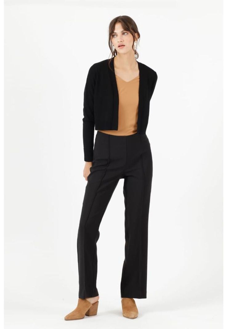 Leggings straight negra PRIVILEGE 737-0