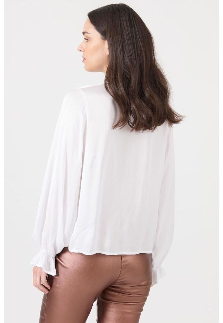 Blusa blanca PRIVILEGE 1187-3