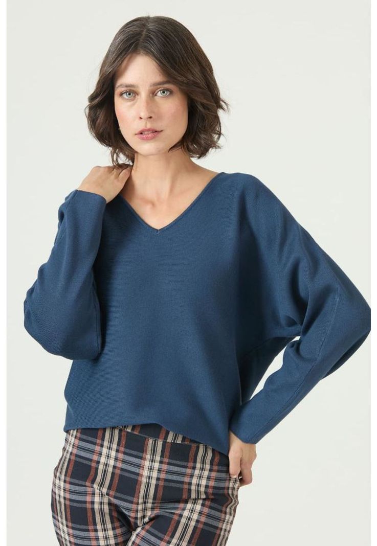Sweater azul PRIVILEGE 2652-0