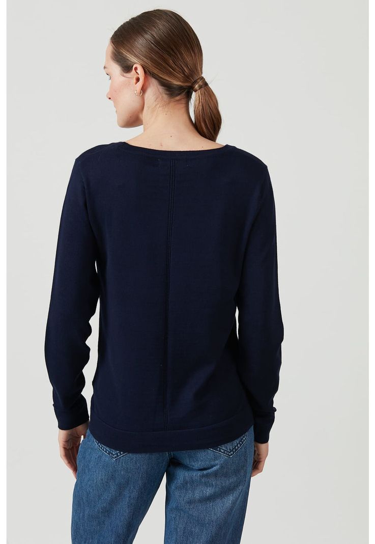 Sweater azul marino-1