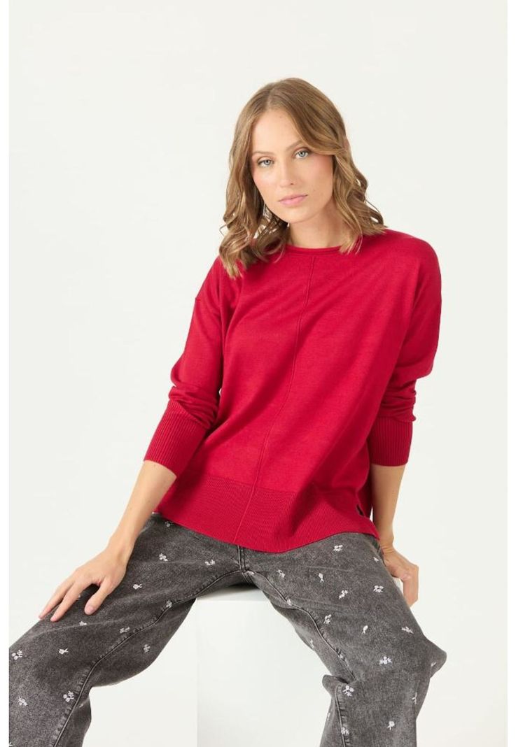 Sweater rojo PRIVILEGE 2157-0