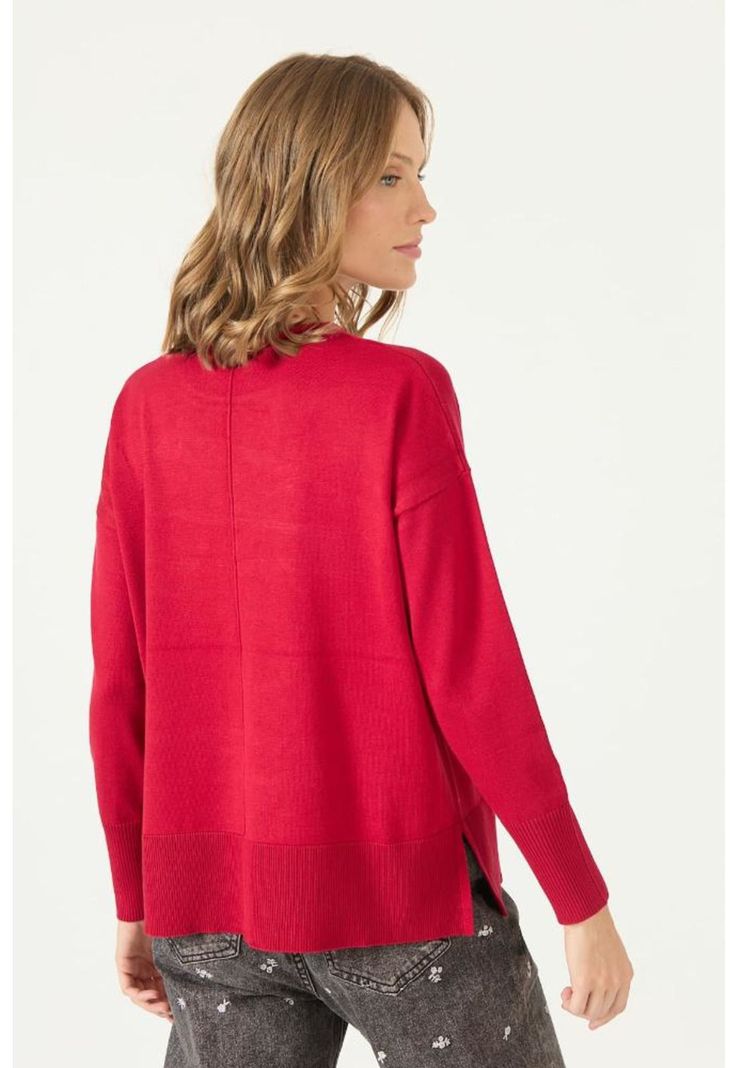 Sweater rojo PRIVILEGE 2157-4
