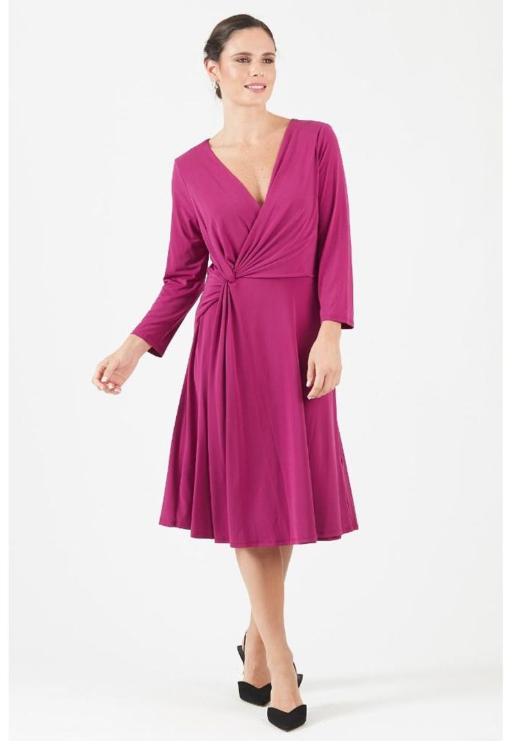 Vestido morado PRIVILEGE 13-0