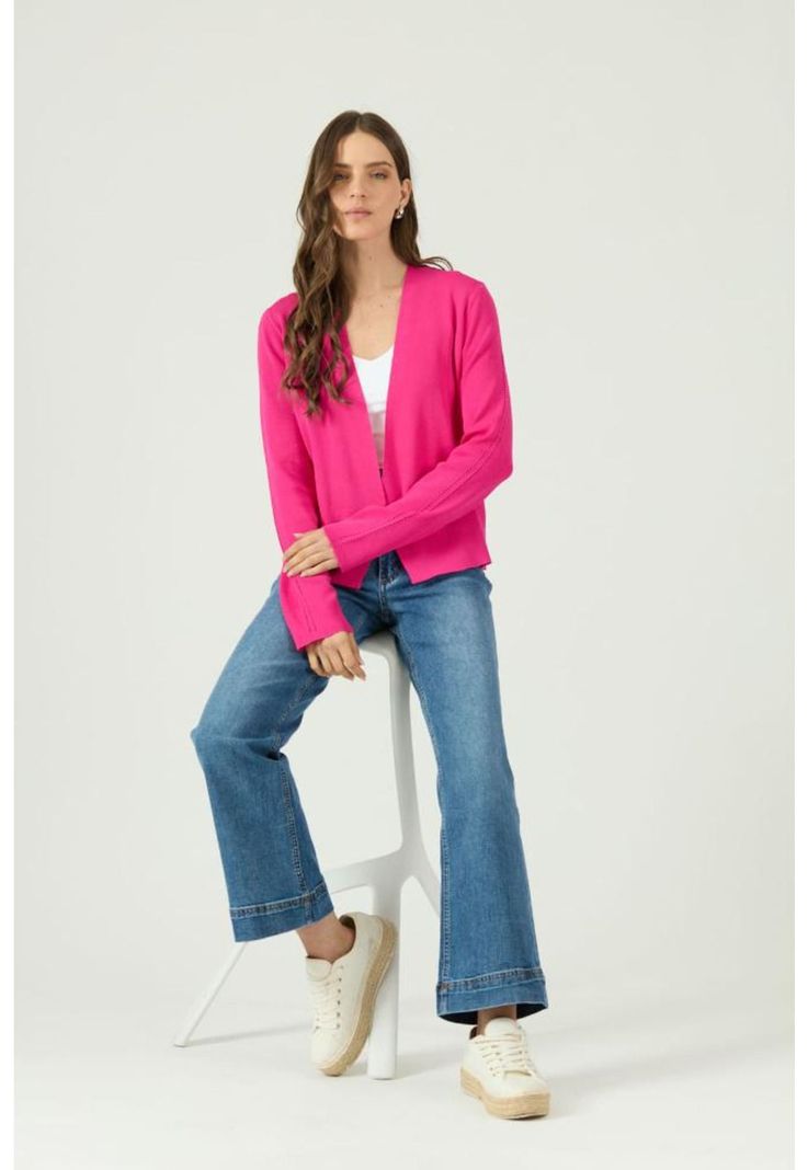 Tapado tejido fucsia PRIVILEGE-0