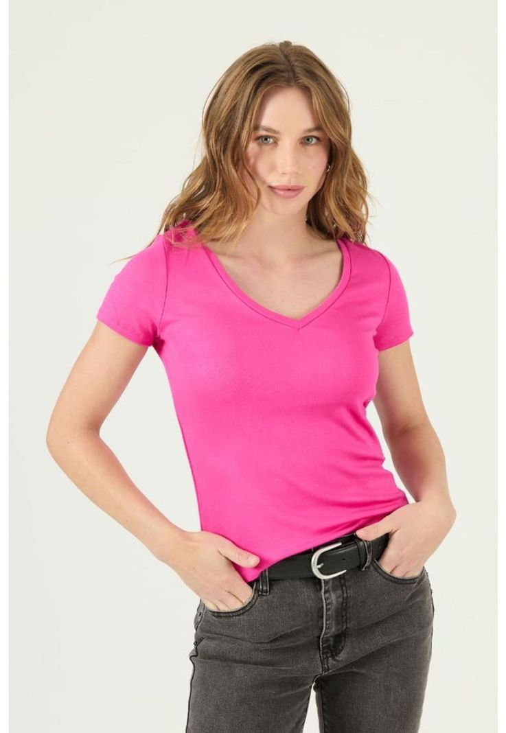 Polera fucsia PRIVILEGE 1357-1