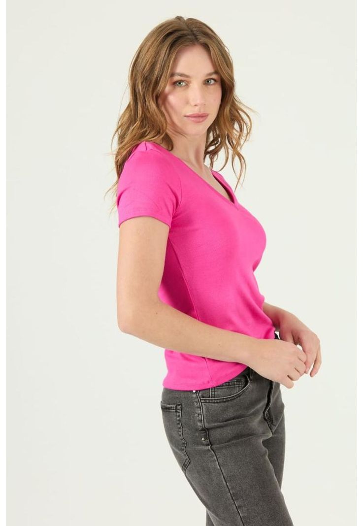 Polera fucsia PRIVILEGE 1357-2