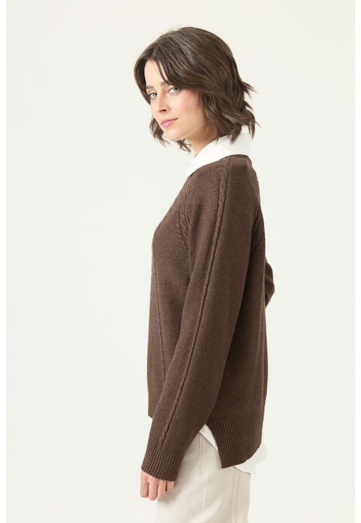 Sweater cafe moro PRIVILEGE 2774-3