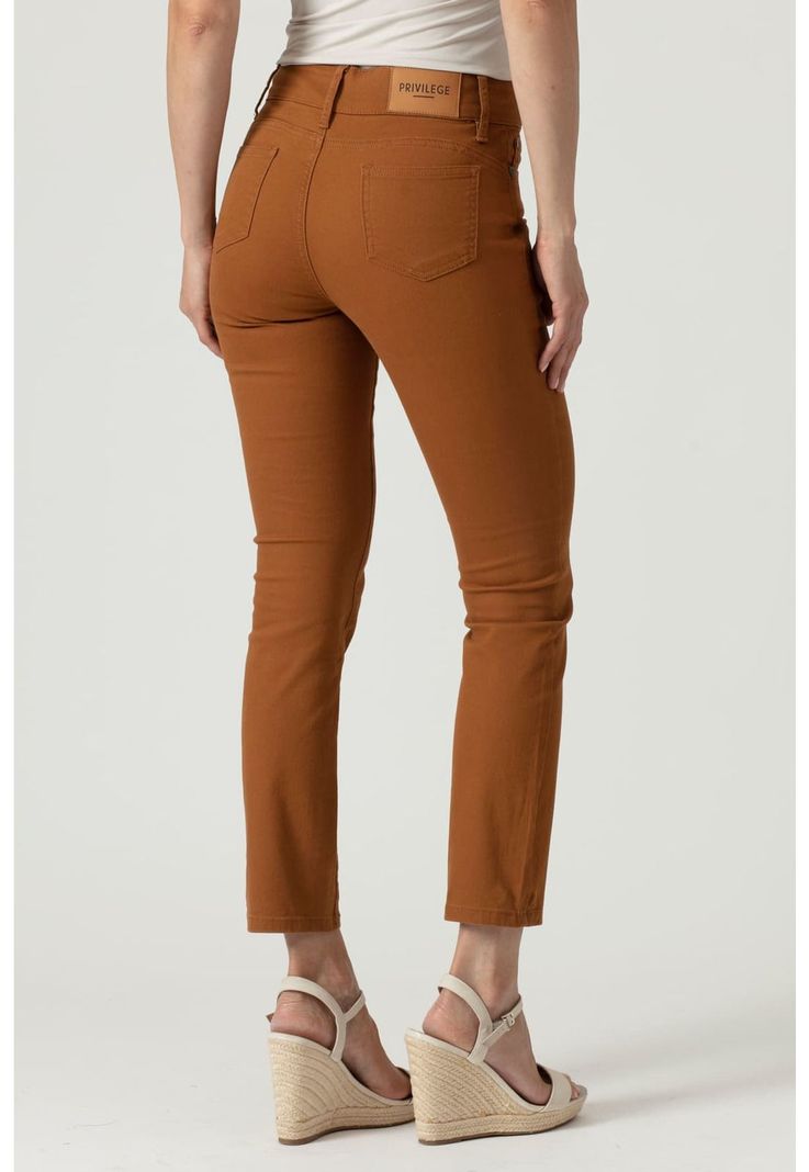 Pantalon skinny caramelo-1