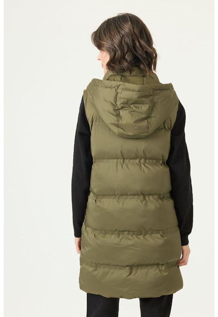 Parka verde PRIVILEGE 2731-4