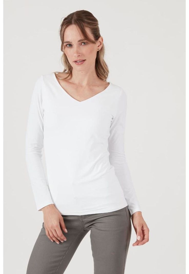 Polera poliamida blanca PRIVILEGE 826-0