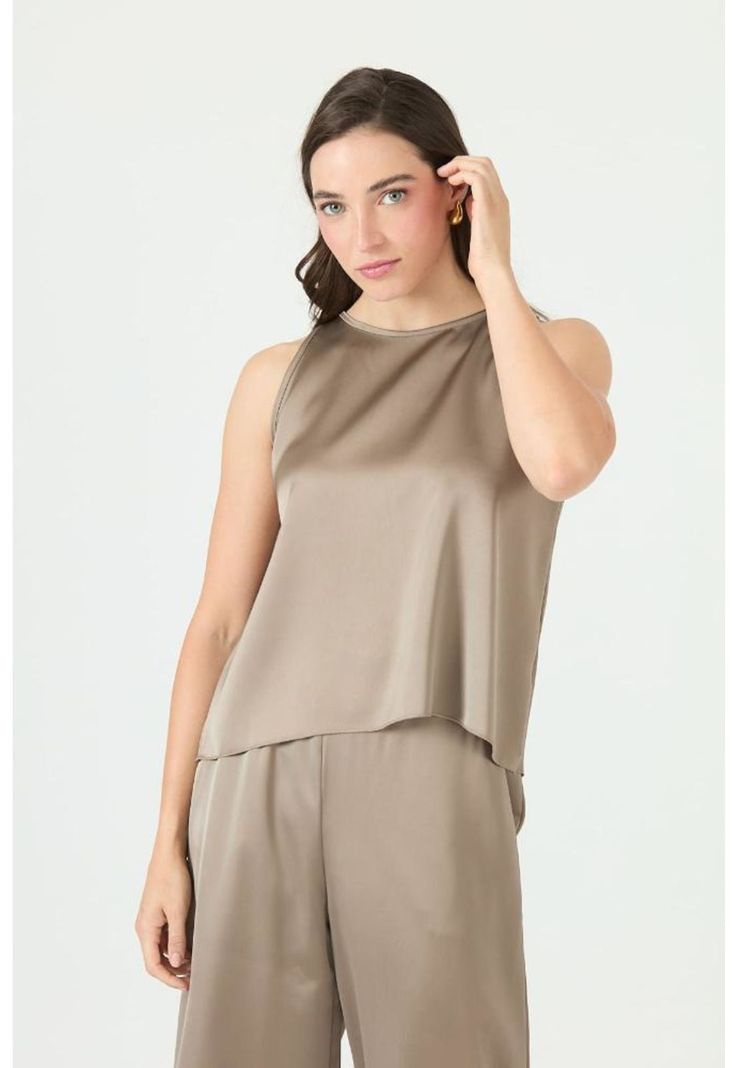 Blusa vison PRIVILEGE 2394-1