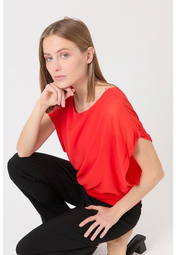 Blusa roja PRIVILEGE 1519-0